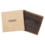 Portofel din piele naturala marca Zippo original cu compartimente carduri